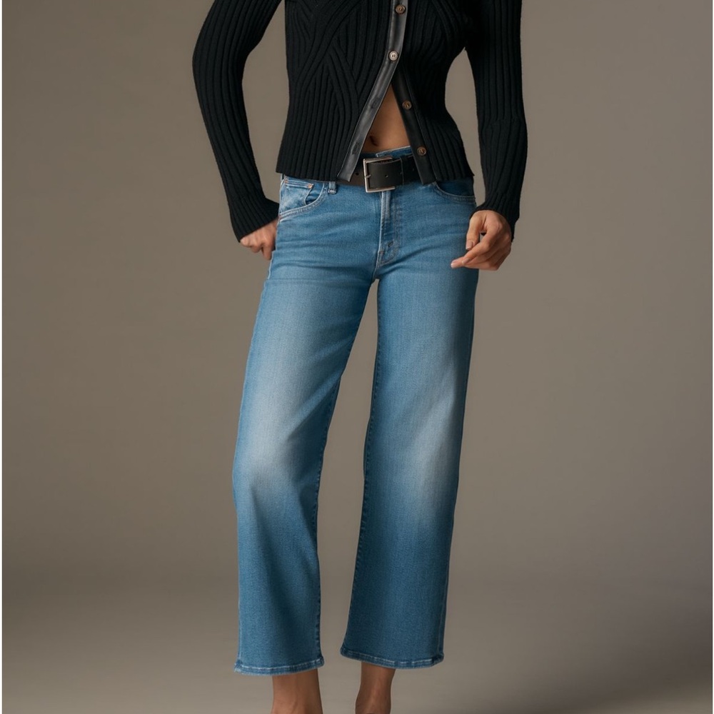 MOTHER Mid-Rise Rambler Zip Ankle in Piece by Piece Size 28 - Picture 15 of 16